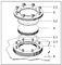 DIN28120 Round sight glass assembly